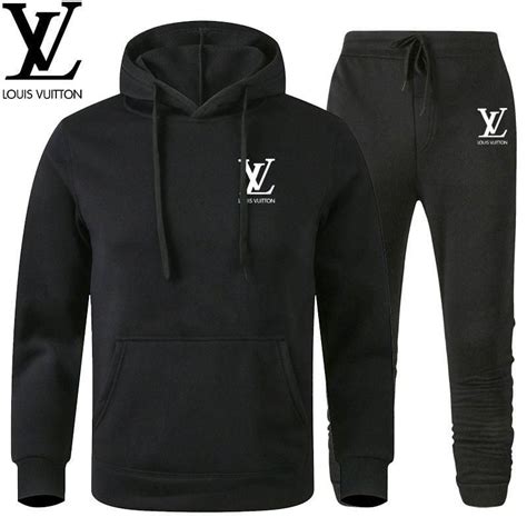 louis vuitton black suit|Louis Vuitton warm up suit.